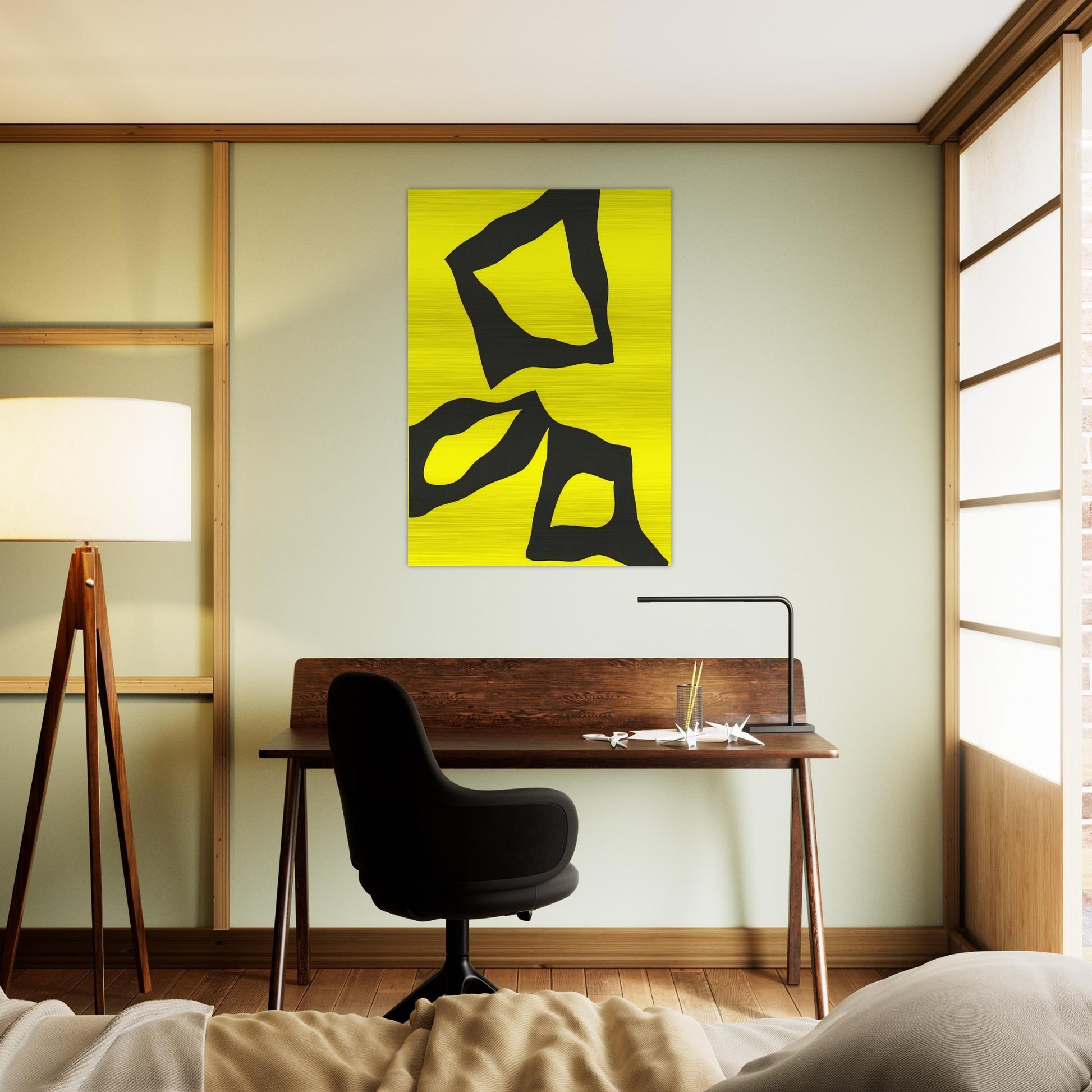 Hasard - Jean Arp Brushed Aluminum Print - 70x100 cm / 28x40 inches | Jean Arp Aluminum Print | Jean Arp Prints