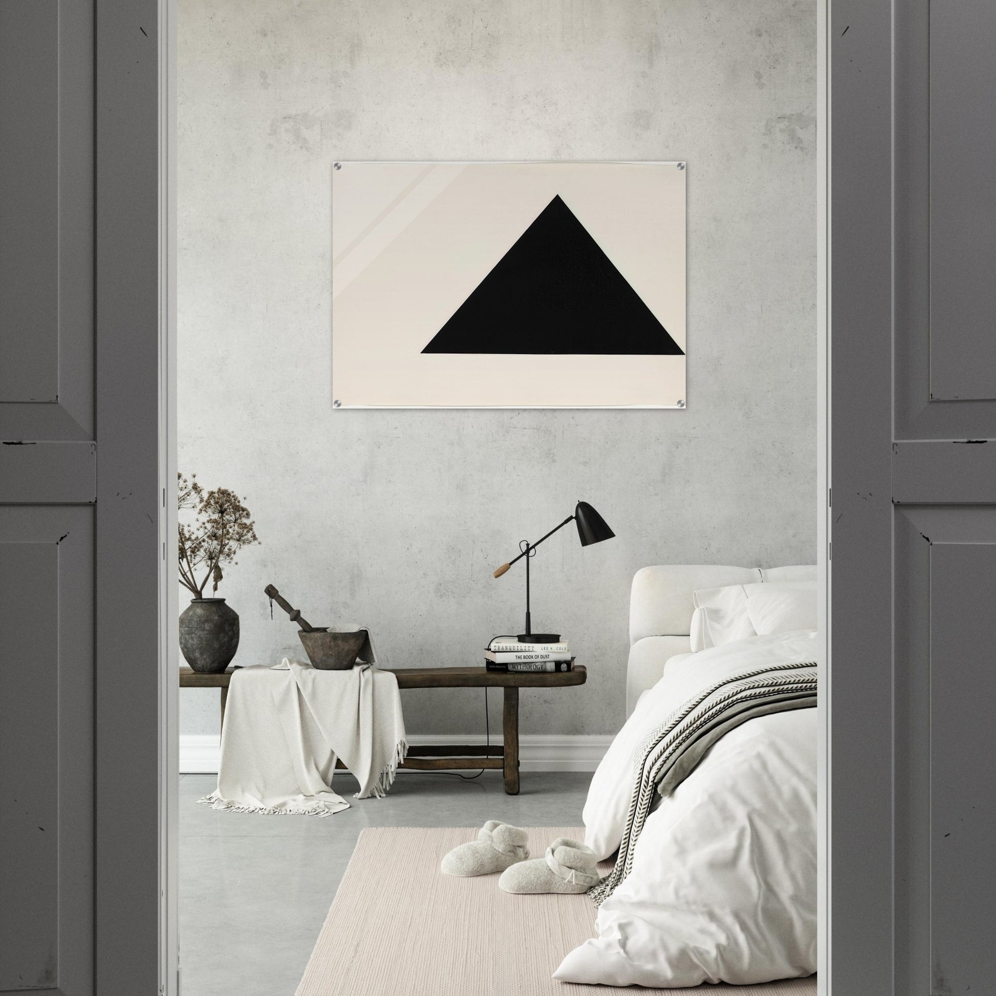 Triangle Form - Ellsworth Kelly Acrylic Print - 70x100 cm / 28x40″ inches