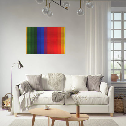 Spectrum III - Ellsworth Kelly Brushed Aluminum Print - 70x100 cm / 28x40 inches | Ellsworth Kelly Aluminum Print | Ellsworth Kelly Prints