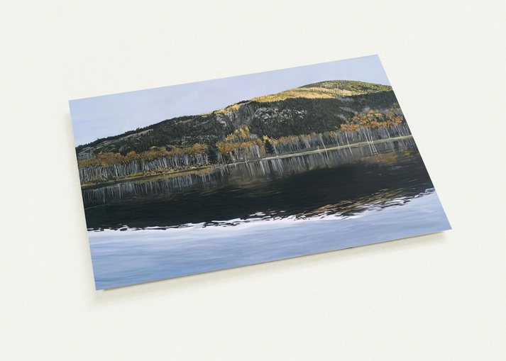 BEAVER DAM POND ACADIA NATIONAL PARK 2009 By Richard Estes Pack of 10 Post Cards | Richard Estes Post Cards | A6 (10.5 x 14.8 cm) - 4.1 x 5.8 inches