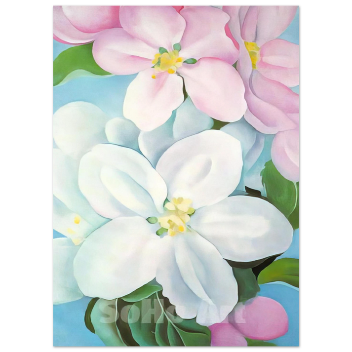 Georgia O'Keeffe - Apple Blossoms Fine Art Poster