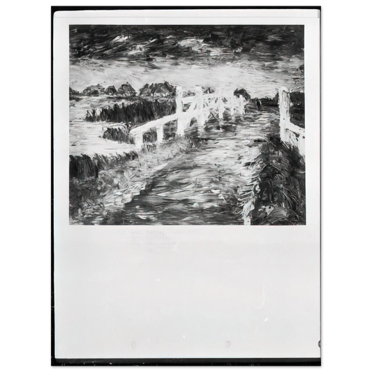 Emil Nolde - Maruchbrucke  75x100 cm / 30x40inches Fine Art Poster