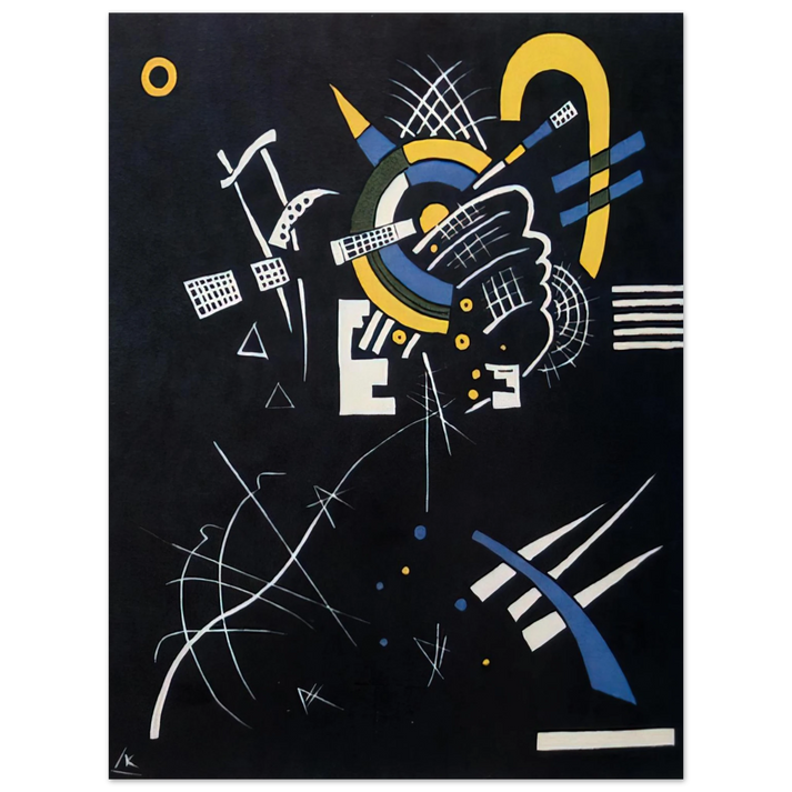 Wassily Kandinsky - SMALL WORLDS VII 1922  75x100 cm / 30x40inches Fine Art Poster