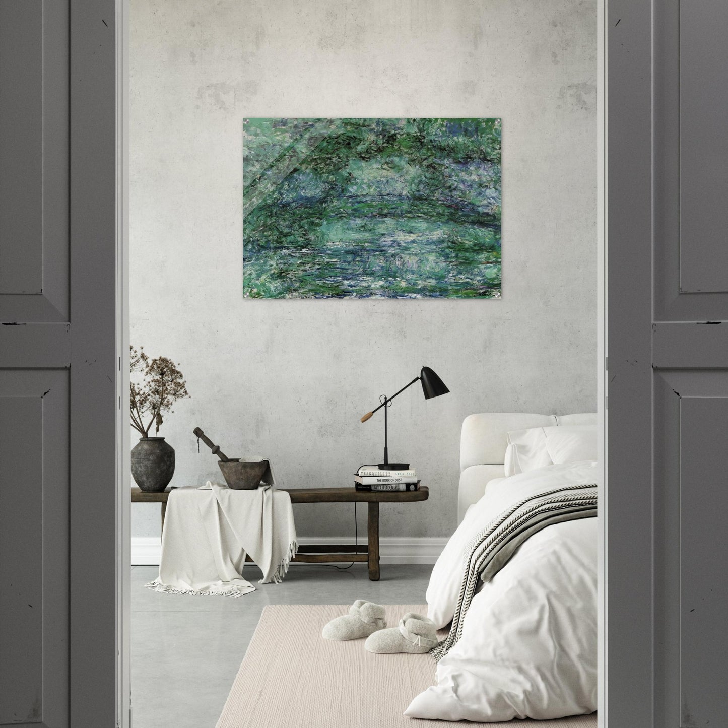The Japanese Bridge 6 - claude monet Acrylic Print - 70x100 cm / 28x40″ inches
