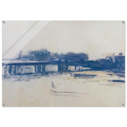 Charing Cross Bridge study - claude monet Acrylic Print - 70x100 cm / 28x40″ inches