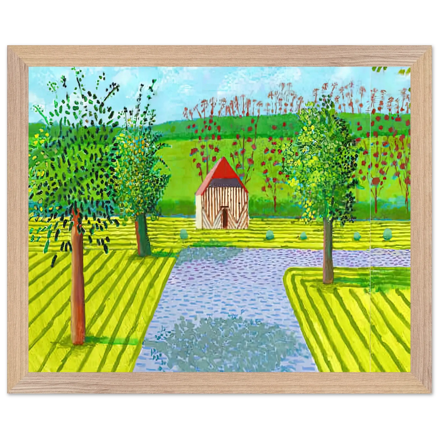 David Hockney - David Hockney Wall art - A2 (42 x 59.4  cm) - Fine Art Poster - -