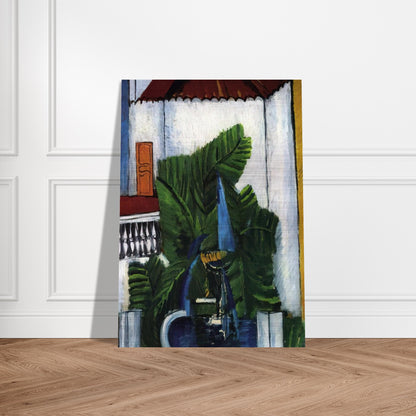 FOUNTAIN IN AVIGNON 1913 - Raoul Dufy Brushed Aluminum Print - 70x100 cm / 28x40 inches | Raoul Dufy Aluminum Print | Raoul Dufy Prints