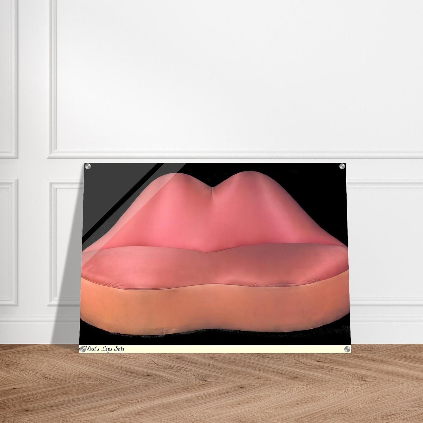 MAE WEST LIPS SOFA 1937 - Salvador Dali Acrylic Print - 70x100 cm / 28x40″ inches