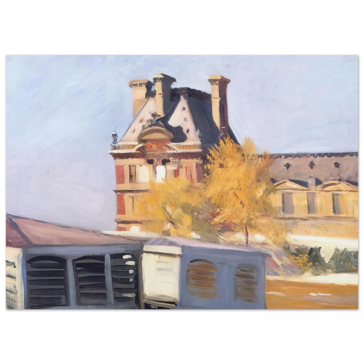 Edward Hopper - Le Pavillon de Flore Fine Art Poster