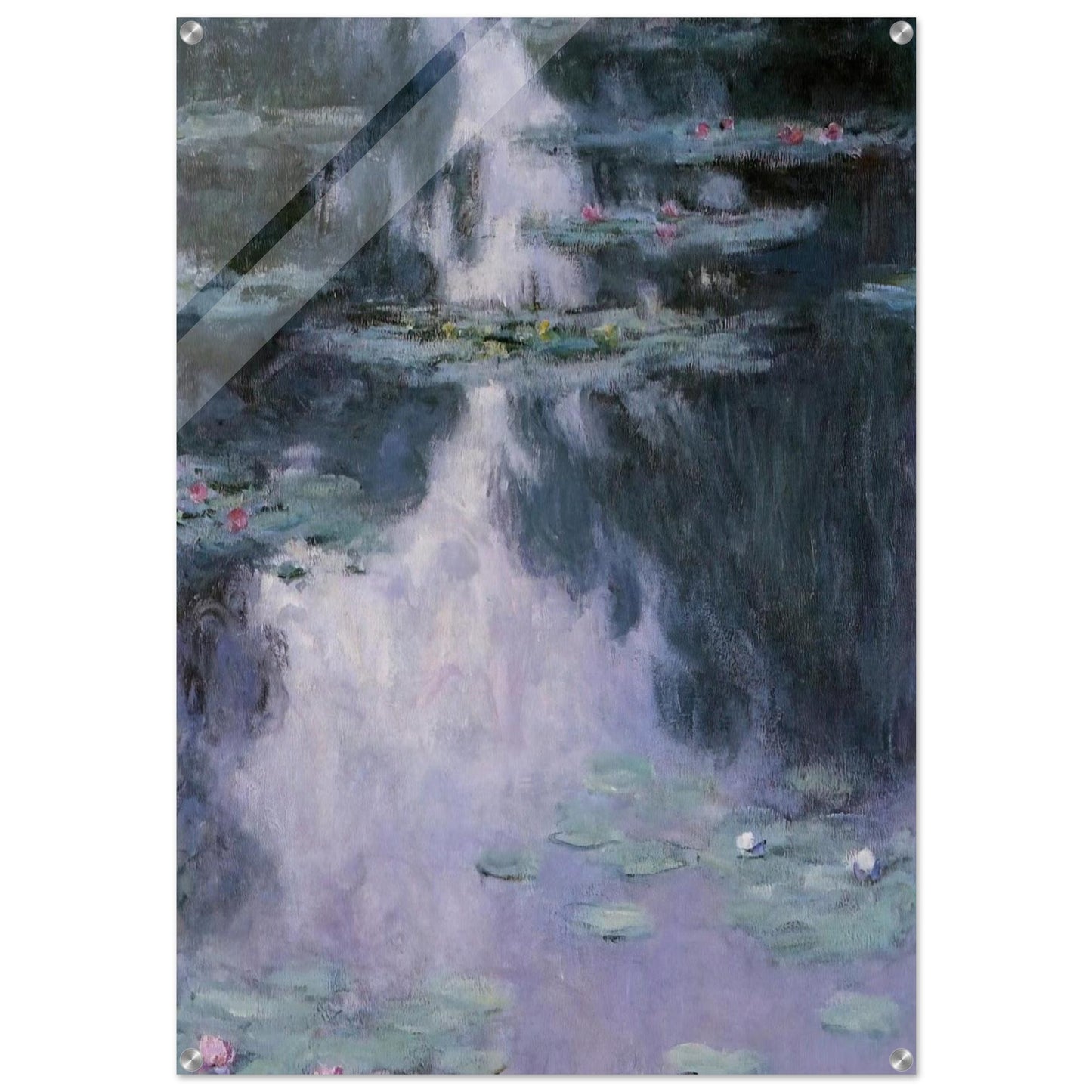 Water Lilies Nympheas - claude monet Acrylic Print - 70x100 cm / 28x40″ inches | claude monet Wall Art | claude monet Prints