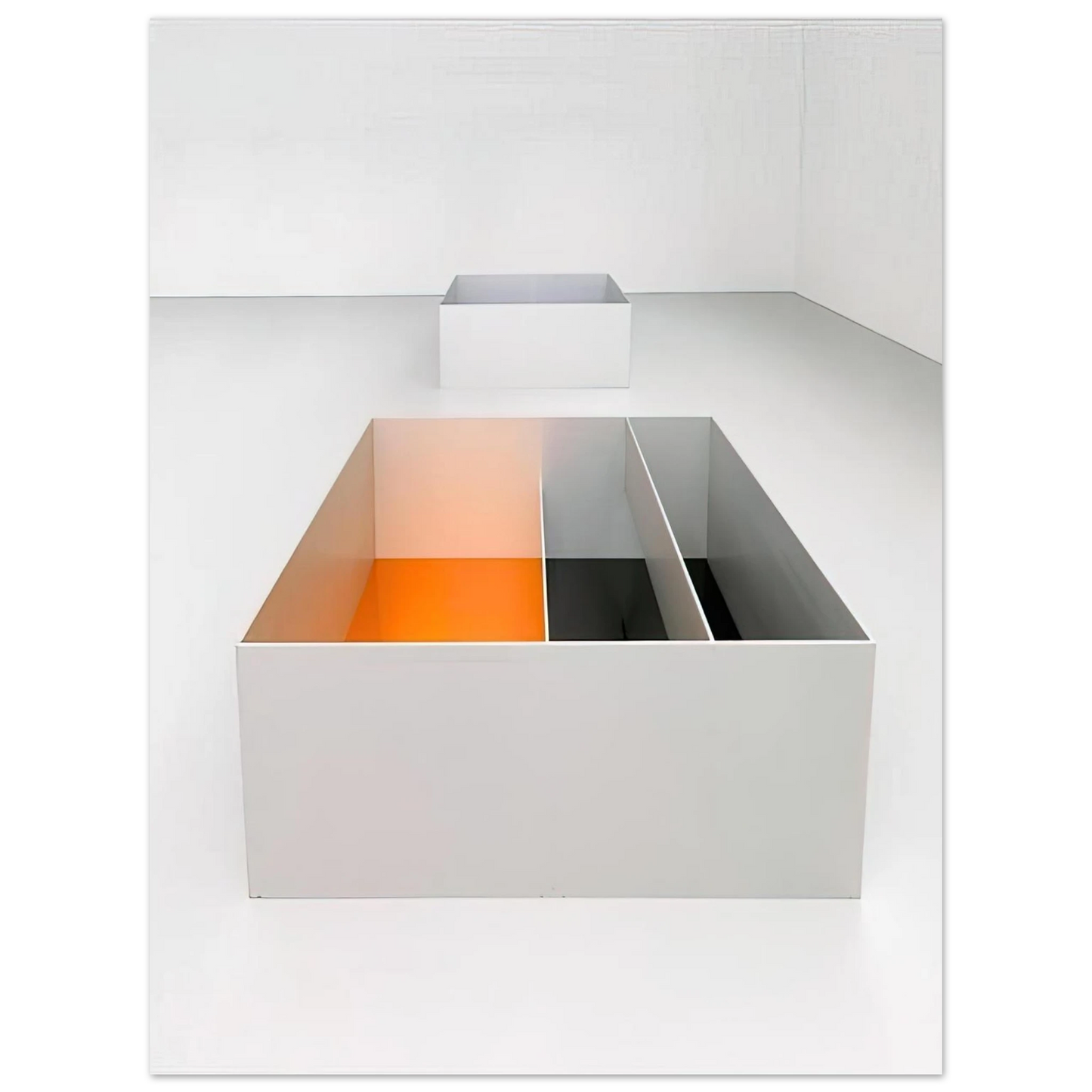 Donald Judd - Untitled 89-3 Menziken - 1989  75x100 cm / 30x40inches Fine Art Poster