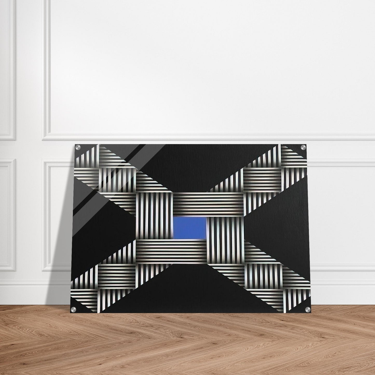 O.V.N.I. - 1967 - Omar Rayo Acrylic Print - 70x100 cm / 28x40″ inches