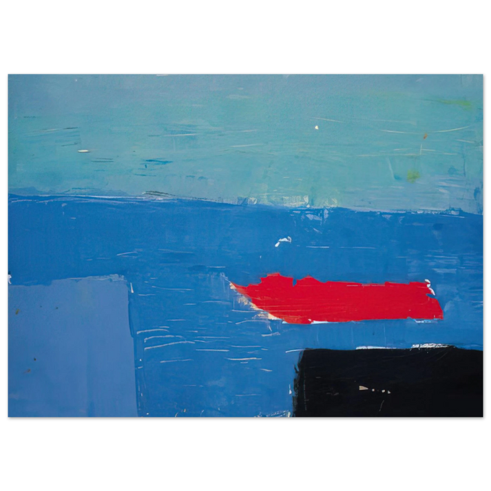 Nicolas de Stael - BÃƒÂ¢teau - Lyrical Abstraction Fine Art Poster
