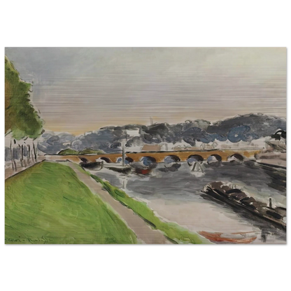 LE PONT DE SEVRES AU CHALAND 1917 - Henri Matisse Brushed Aluminum Print - 70x100 cm / 28x40 inches | Henri Matisse Aluminum Print | Henri Matisse Prints