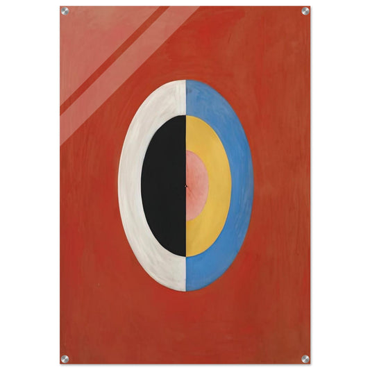 THE SWAN NO 17 1915 0 - Hilma af Klint Acrylic Print - 70x100 cm / 28x40″ inches