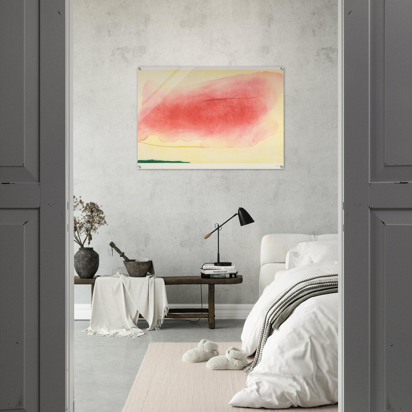 Nepenthe - 1972 - Helen Frankenthaler Acrylic Print - 70x100 cm / 28x40″ inches