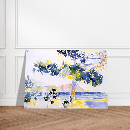 Saint-Clair Landscape - Henri-Edmond Cross Acrylic Print - 70x100 cm / 28x40″ inches