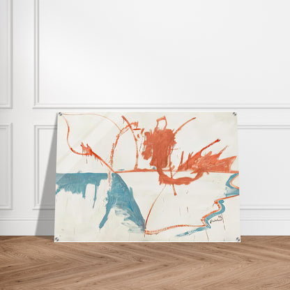 French Horizon, 1958- - Helen Frankenthaler Acrylic Print - 70x100 cm / 28x40″ inches | Helen Frankenthaler Wall Art | Helen Frankenthaler Prints