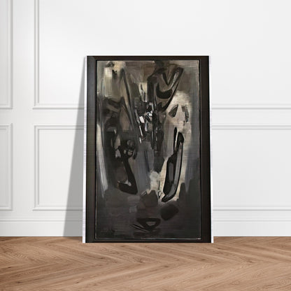 COMPOSITION 1959 - Chu teh Chun Brushed Aluminum Print - 70x100 cm / 28x40 inches | Chu teh Chun Aluminum Print | Chu teh Chun Prints