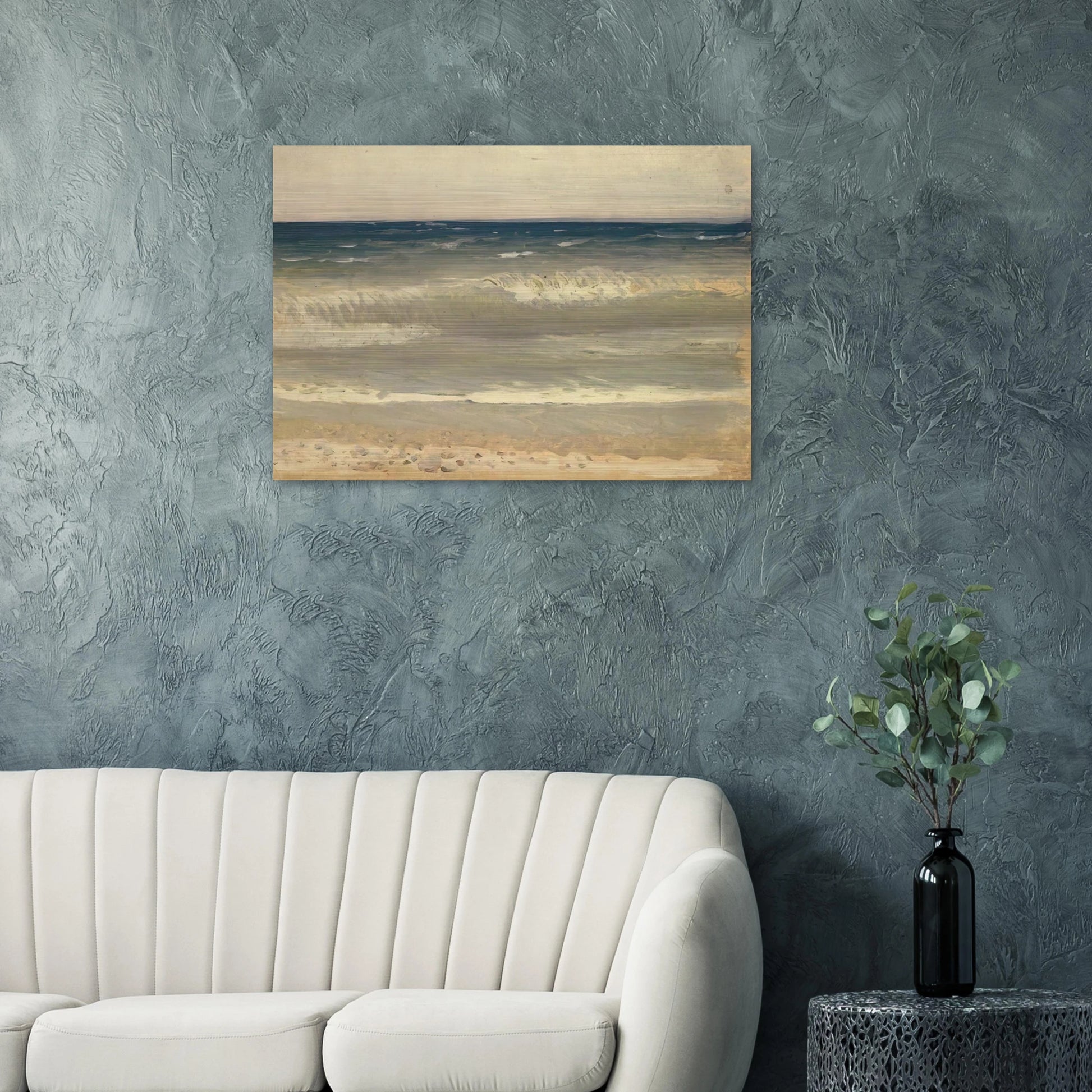 Surf. Crimea - Arkhyp Kuindzhi Brushed Aluminum Print - 70x100 cm / 28x40 inches | Arkhyp Kuindzhi Aluminum Print | Arkhyp Kuindzhi Prints