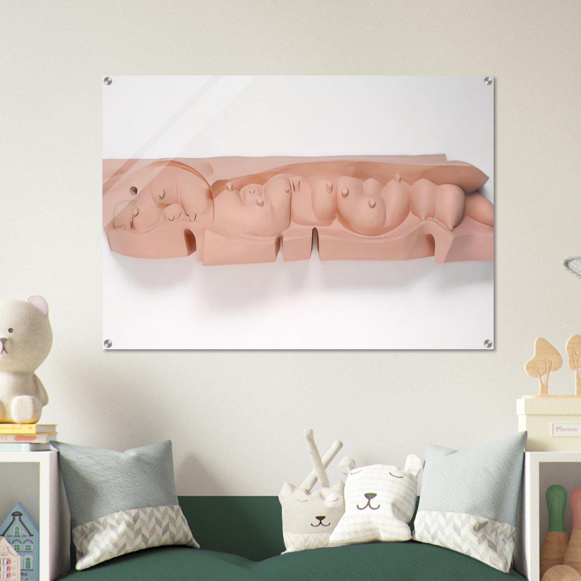 MAMELLES 1991 - Louise Bourgeois Acrylic Print - 70x100 cm / 28x40″ inches