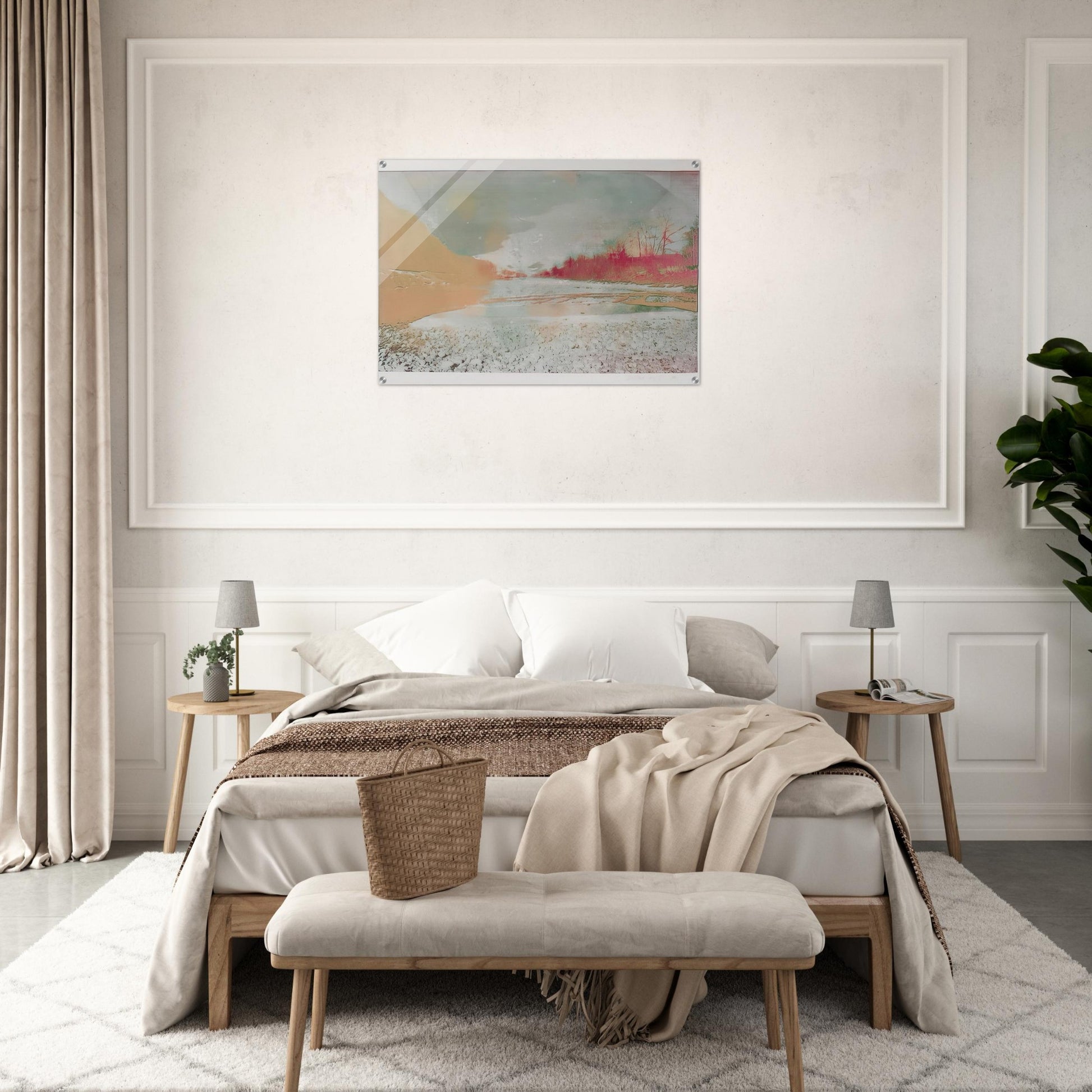 View of the Emme - 1971 - Dieter Roth Acrylic Print - 70x100 cm / 28x40″ inches