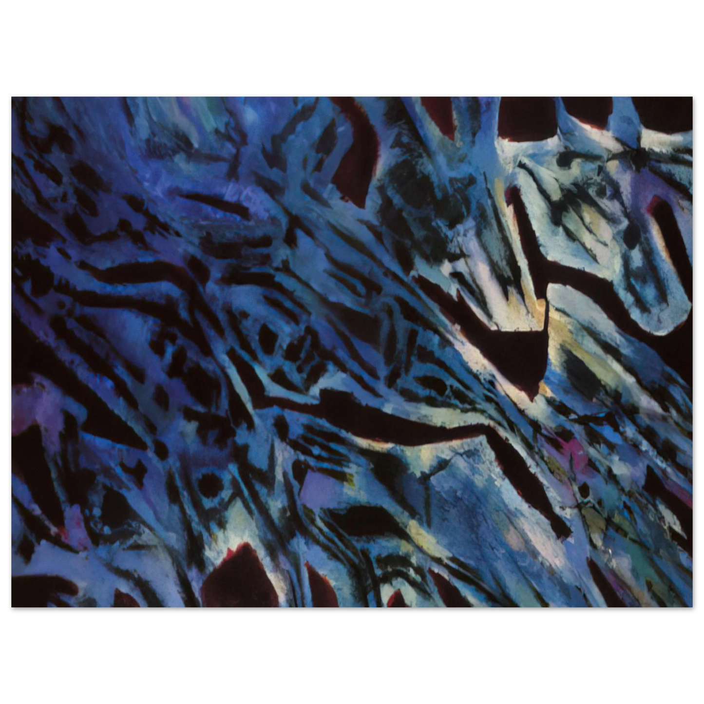Alfred Manessier - FishesÃ¢â‚¬â„¢ Sanctuary - 1969  75x100 cm / 30x40inches Fine Art Poster