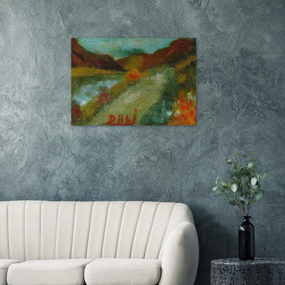 LANDSCAPE 2 - Salvador Dali Brushed Aluminum Print - 70x100 cm / 28x40 inches | Salvador Dali Aluminum Print | Salvador Dali Prints