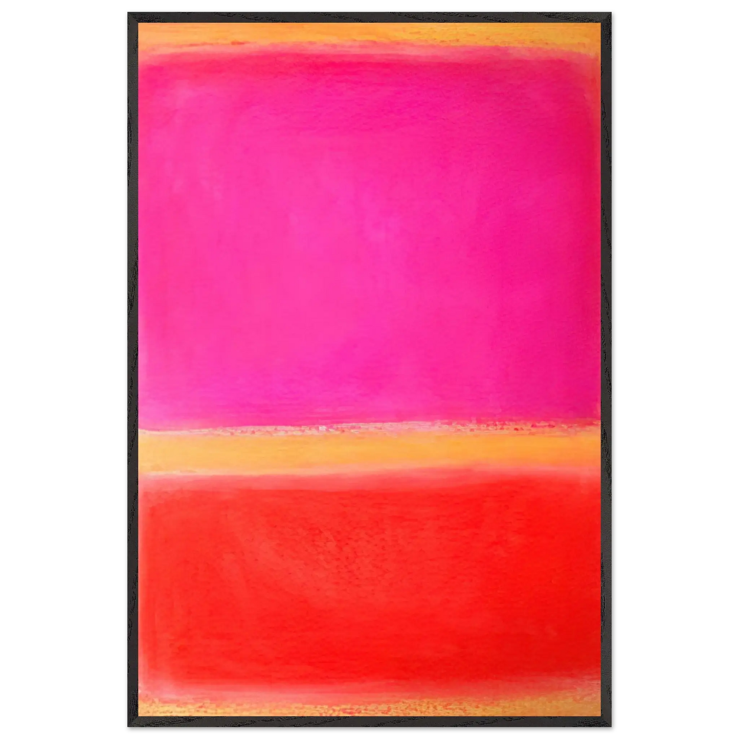Helen Frankenthaler - Untitled - Color Field Painting Wall art - 45x60 cm / 18x24 inches - Fine Art Poster - -