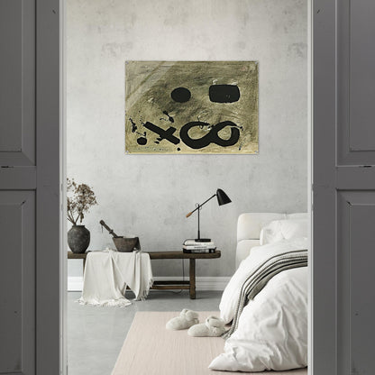 Figure Eight - 1967 - Adolph Gottlieb Acrylic Print - 70x100 cm / 28x40″ inches