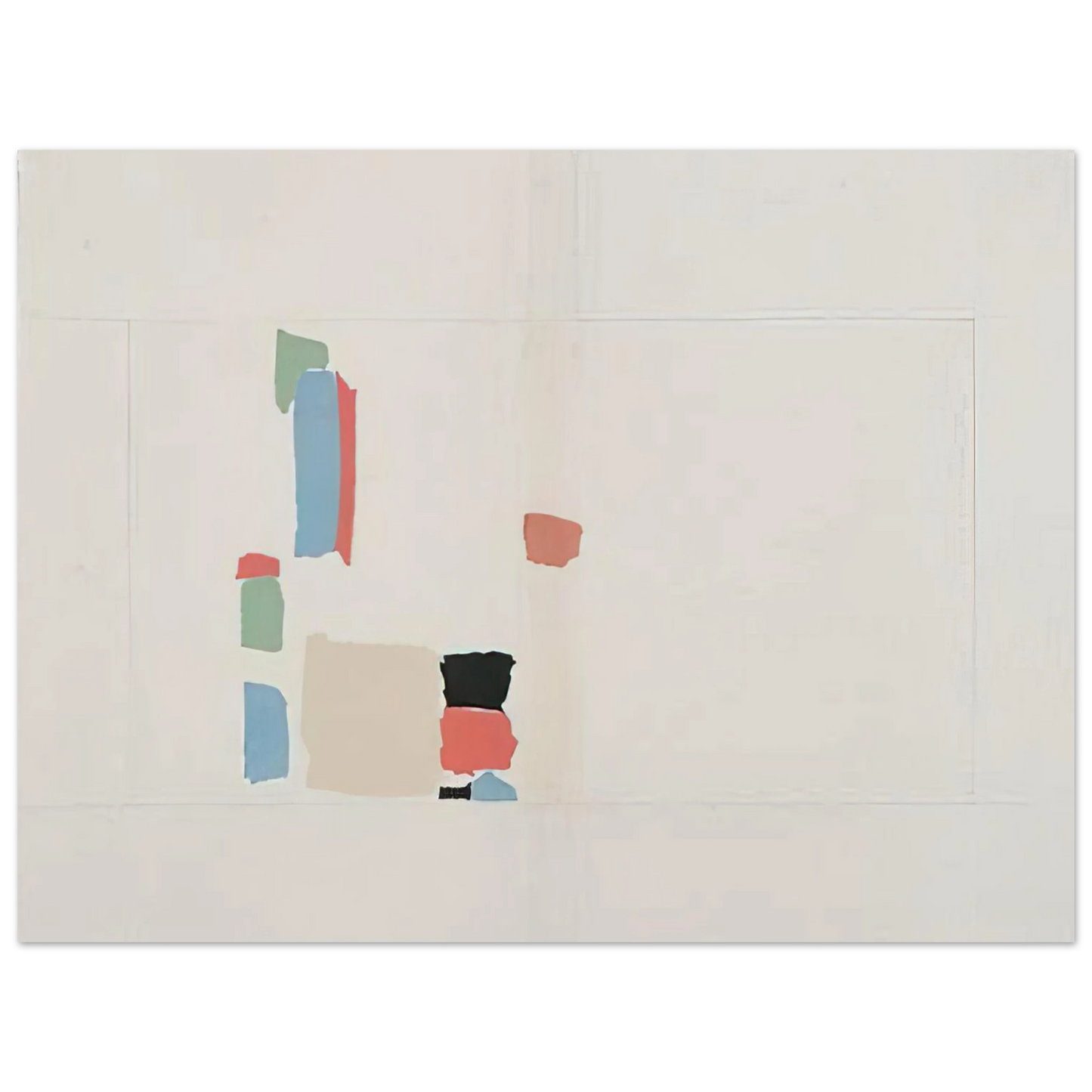 Nicolas de Stael - Abstract Composition - Lyrical Abstraction Fine Art Poster