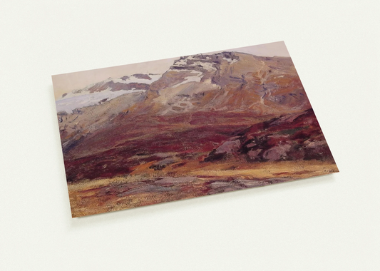 Coming Down from Mont Blanc By John Singer Sargent Pack of 10 Post Cards | John Singer Sargent Post Cards | A6 (10.5 x 14.8 cm) - 4.1 x 5.8 inches