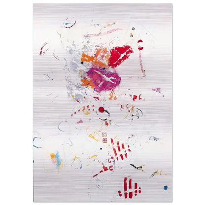 UNTITLED 1 - Alighiero Boetti Brushed Aluminum Print - 70x100 cm / 28x40 inches | Alighiero Boetti Aluminum Print | Alighiero Boetti Prints