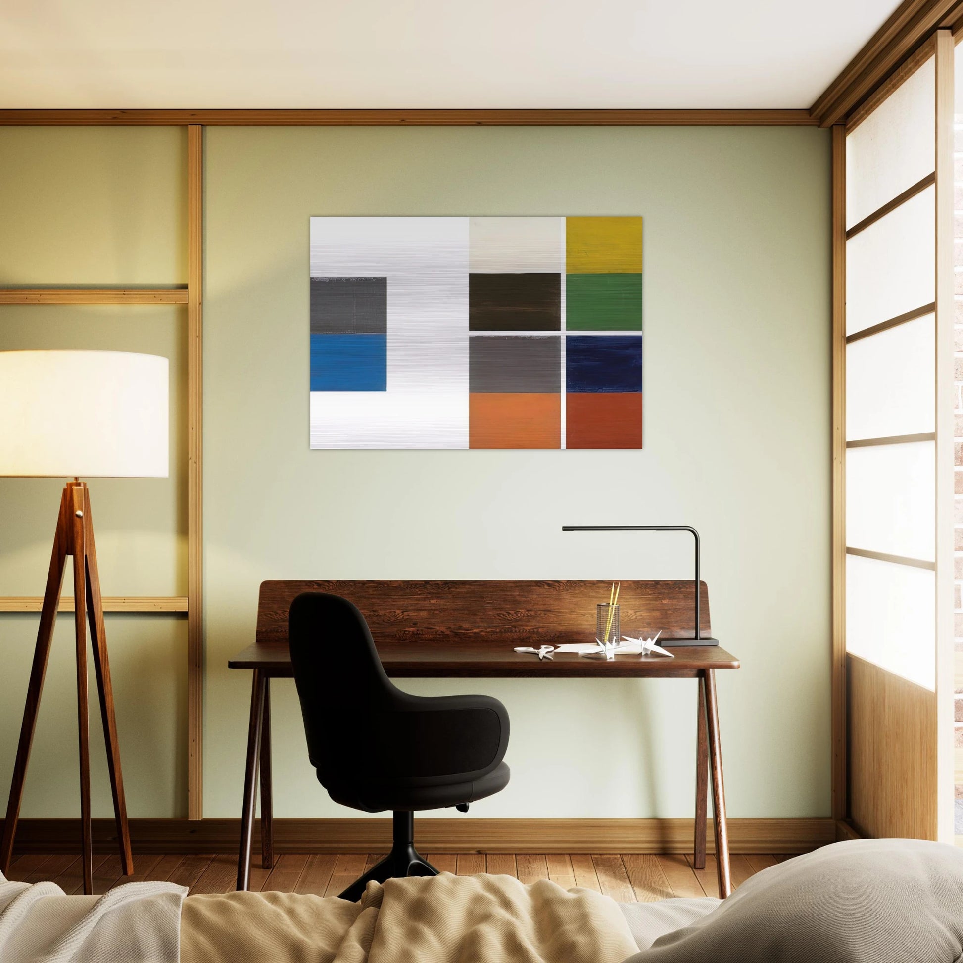 Untitled in 5 parts - 1987 - Gunther Forg Brushed Aluminum Print - 70x100 cm / 28x40 inches | Gunther Forg Aluminum Print | Gunther Forg Prints