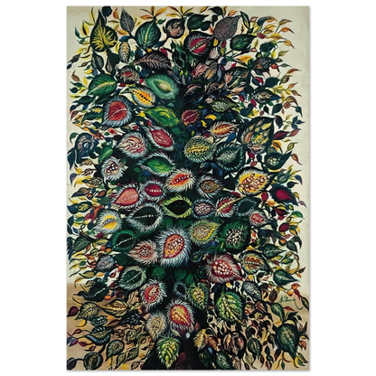 Feuilles - 1929 - Seraphine Louis Art Prints - 100x150 cm / 40x60″ inches | Seraphine Louis Poster | Seraphine Louis Prints
