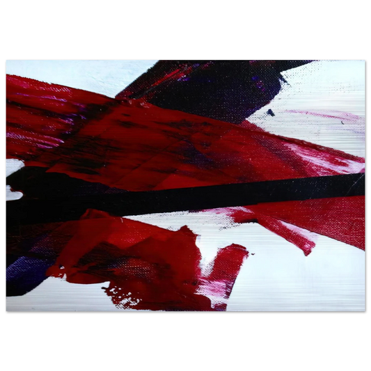 UNTITLED NR 2316 2006 - Luis Feito Brushed Aluminum Print - 70x100 cm / 28x40 inches | Luis Feito Aluminum Print | Luis Feito Prints