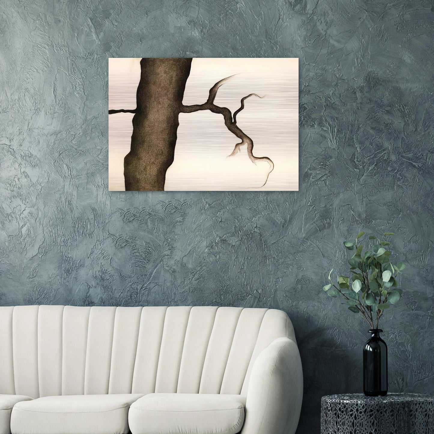 Drawing III - Georgia O'Keeffe Brushed Aluminum Print - 70x100 cm / 28x40 inches | Georgia O'Keeffe Aluminum Print | Georgia O'Keeffe Prints