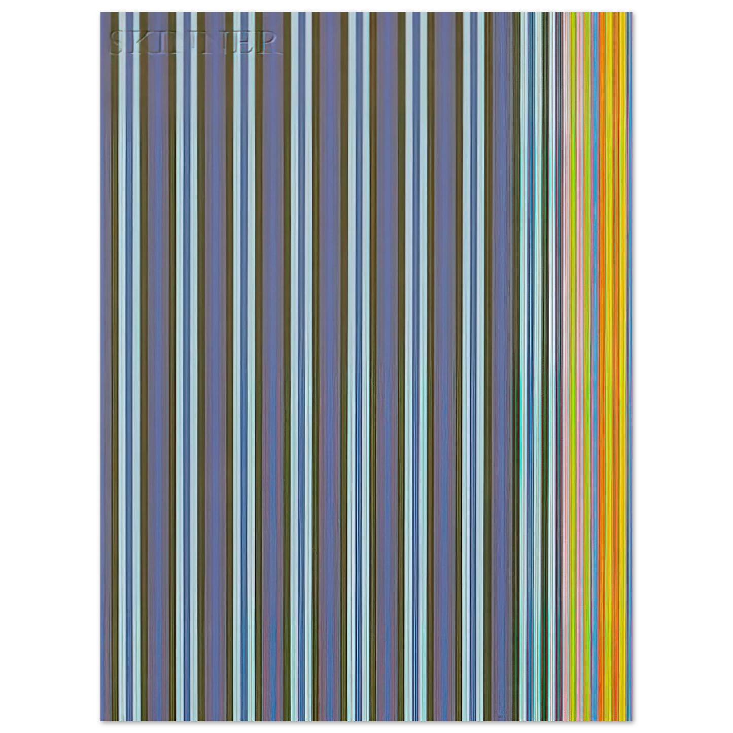 Gene Davis - Jack-in-the-Box - 1969  75x100 cm / 30x40inches Fine Art Poster