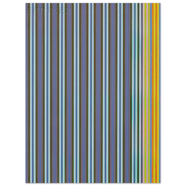 Gene Davis - Jack-in-the-Box - 1969  75x100 cm / 30x40inches Fine Art Poster