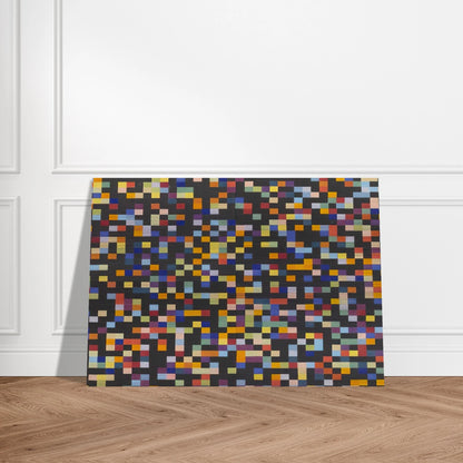 Spectrum Colors Arranged by Chance VI - Ellsworth Kelly Brushed Aluminum Print - 70x100 cm / 28x40 inches | Ellsworth Kelly Aluminum Print | Ellsworth Kelly Prints
