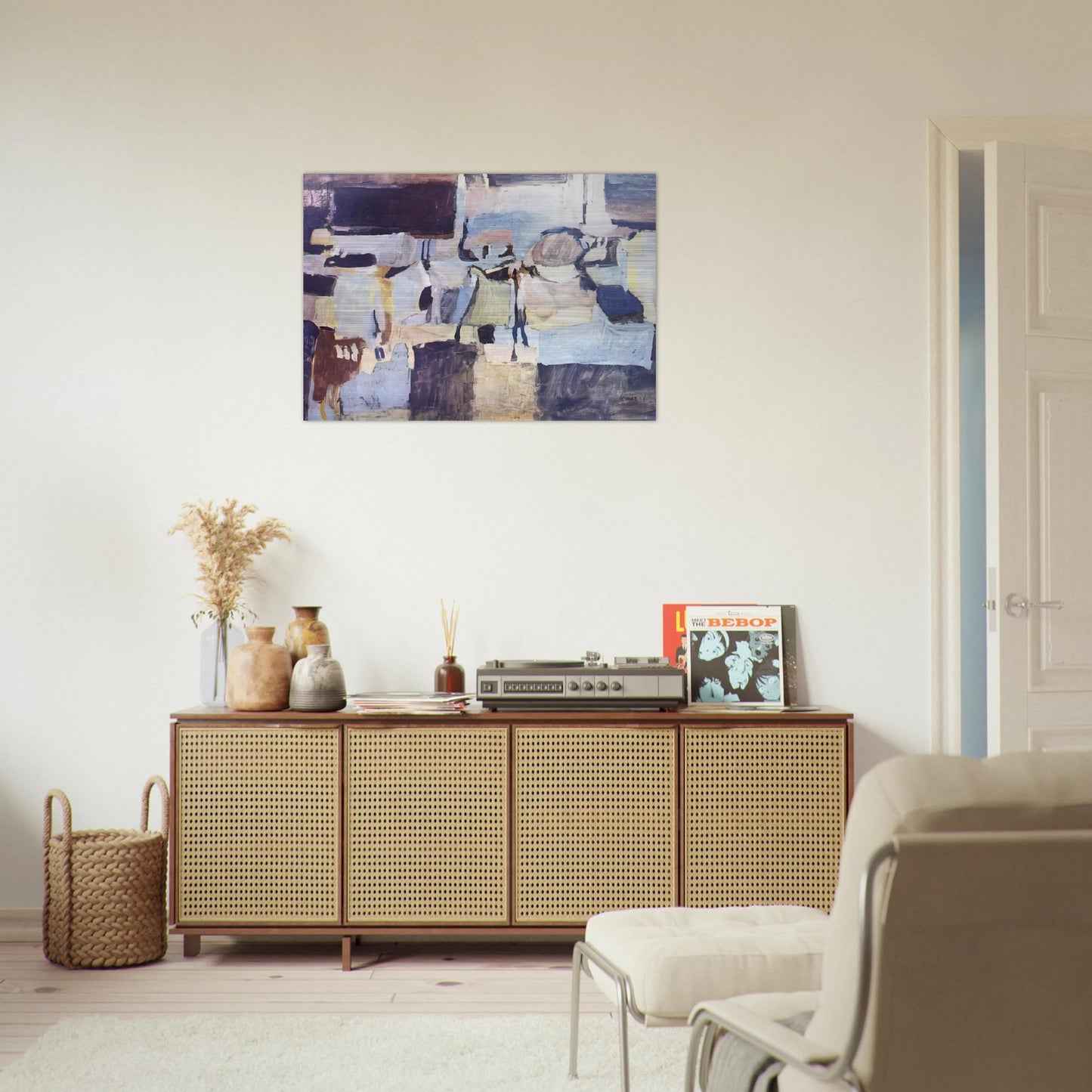 Pintura - 1958 - Menez Brushed Aluminum Print - 70x100 cm / 28x40 inches | Menez Aluminum Print | Menez Prints