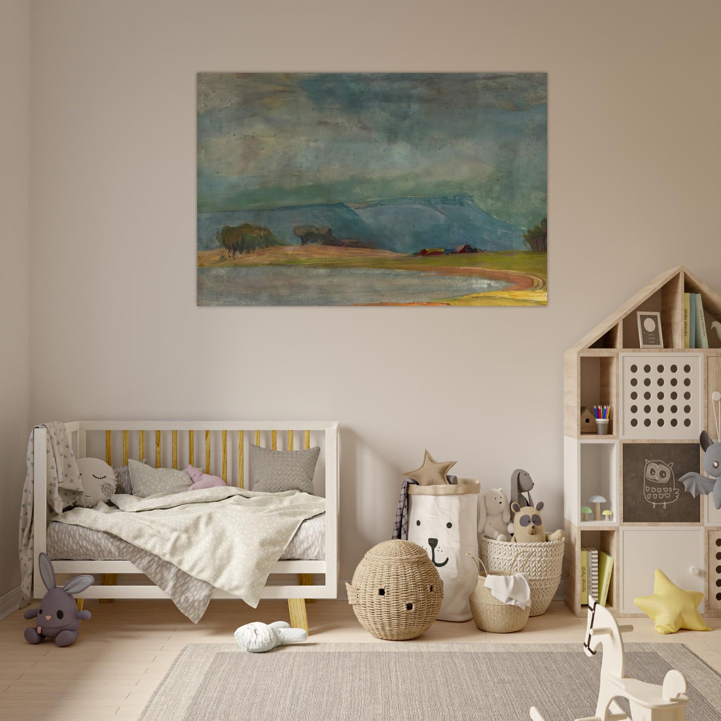 Dodge Ranch - Tonalism - Xavier Martinez Art Prints - 100x150 cm / 40x60″ inches | Xavier Martinez Poster | Xavier Martinez Prints