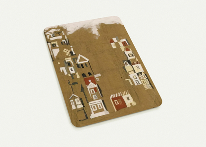 Maisons - 1946 By Maria Helena Vieira da Silva Pack of 10 Post Cards | Maria Helena Vieira da Silva Post Cards | A6 (10.5 x 14.8 cm) - 4.1 x 5.8 inches