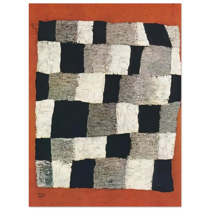 Paul Klee - RHYTHMIC RYTHMICAL 1930  75x100 cm / 30x40inches Fine Art Poster