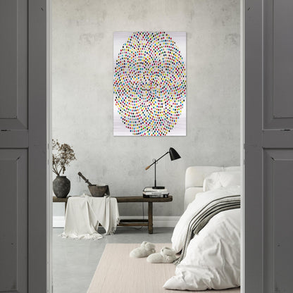 VALIUM - Damien Hirst Brushed Aluminum Print - 70x100 cm / 28x40 inches | Damien Hirst Aluminum Print | Damien Hirst Prints