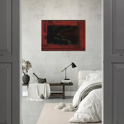 Here We are in Croydon - 1979 - Howard Hodgkin Brushed Aluminum Print - 70x100 cm / 28x40 inches | Howard Hodgkin Aluminum Print | Howard Hodgkin Prints