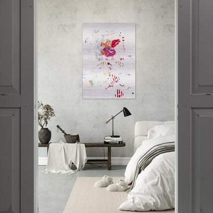 UNTITLED 1 - Alighiero Boetti Brushed Aluminum Print - 70x100 cm / 28x40 inches | Alighiero Boetti Aluminum Print | Alighiero Boetti Prints