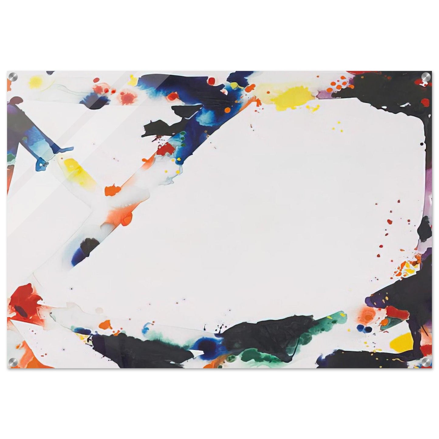 Angel Trails - Sam Francis Acrylic Print - 70x100 cm / 28x40″ inches | Sam Francis Wall Art | Sam Francis Prints