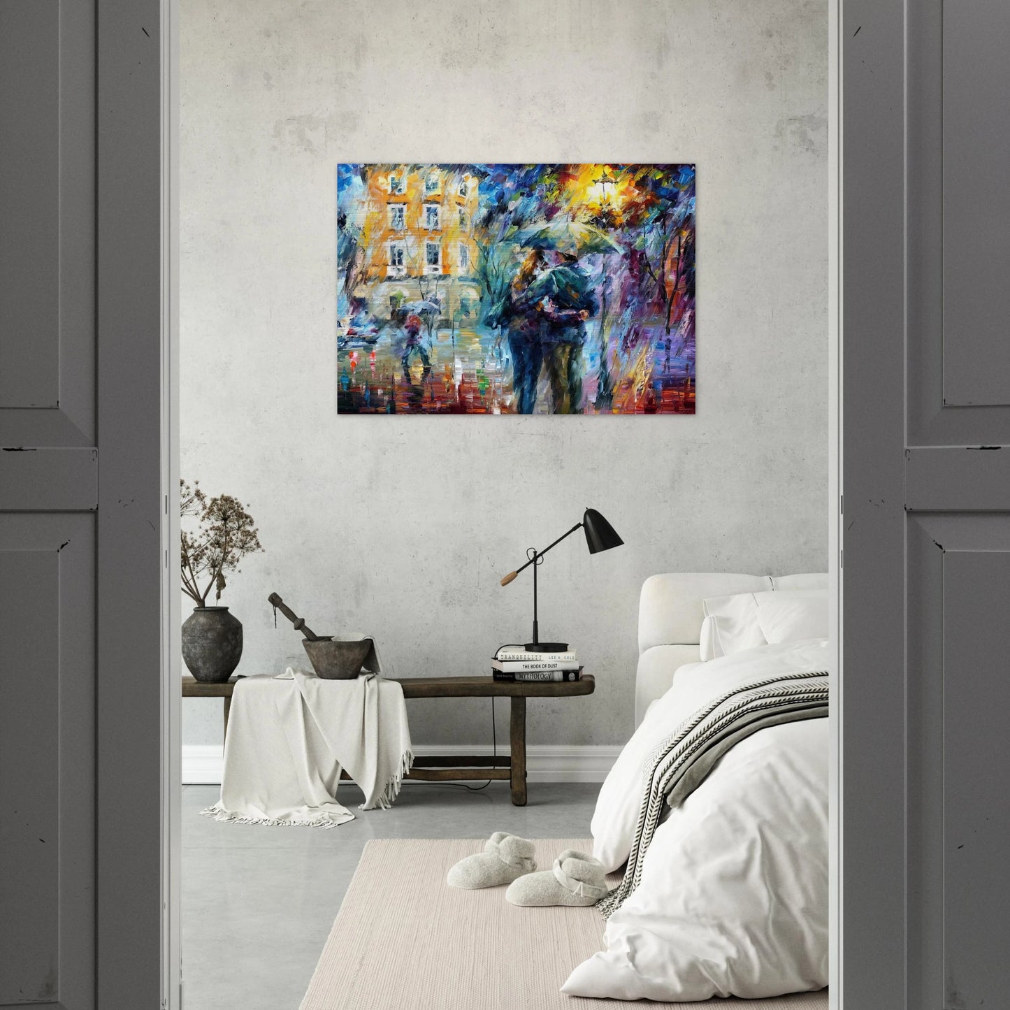 Leonid Afremov - Leonid Afremov Brushed Aluminum Print - 70x100 cm / 28x40 inches | Leonid Afremov Aluminum Print | Leonid Afremov Prints