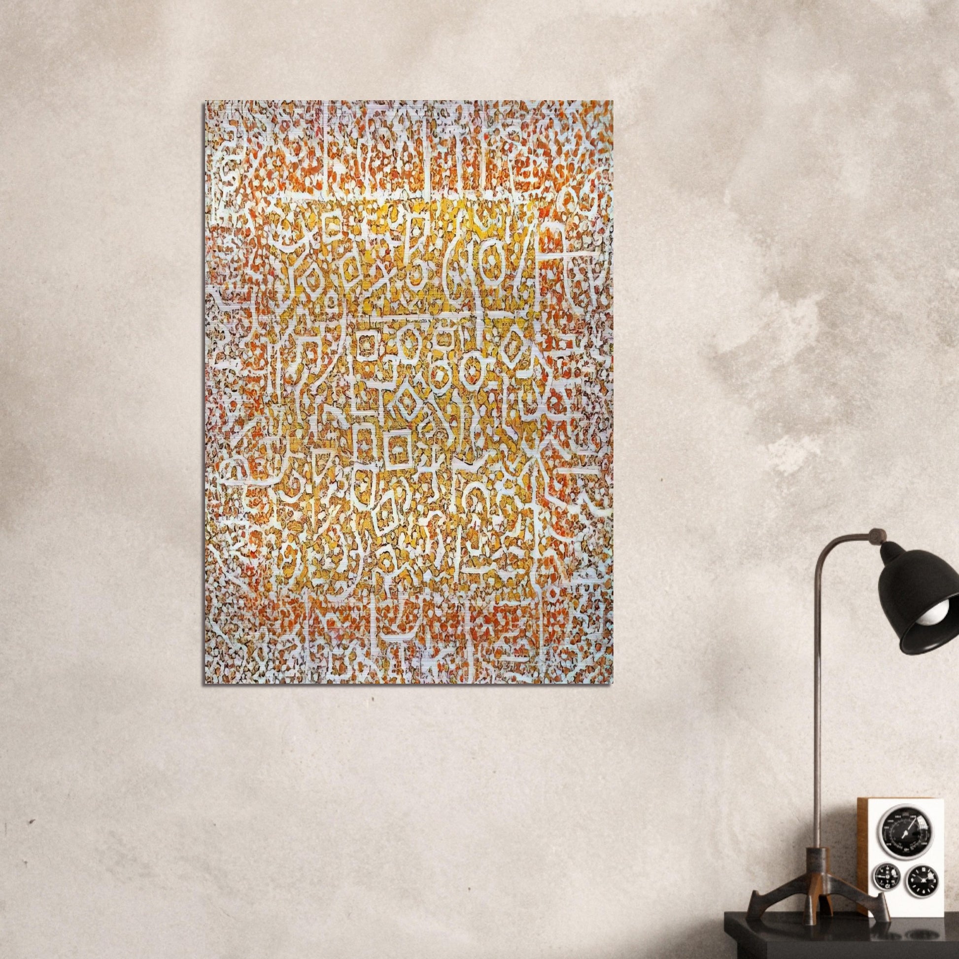 Golden Door - Richard Pousette-Dart Brushed Aluminum Print - 70x100 cm / 28x40 inches | Richard Pousette-Dart Aluminum Print | Richard Pousette-Dart Prints